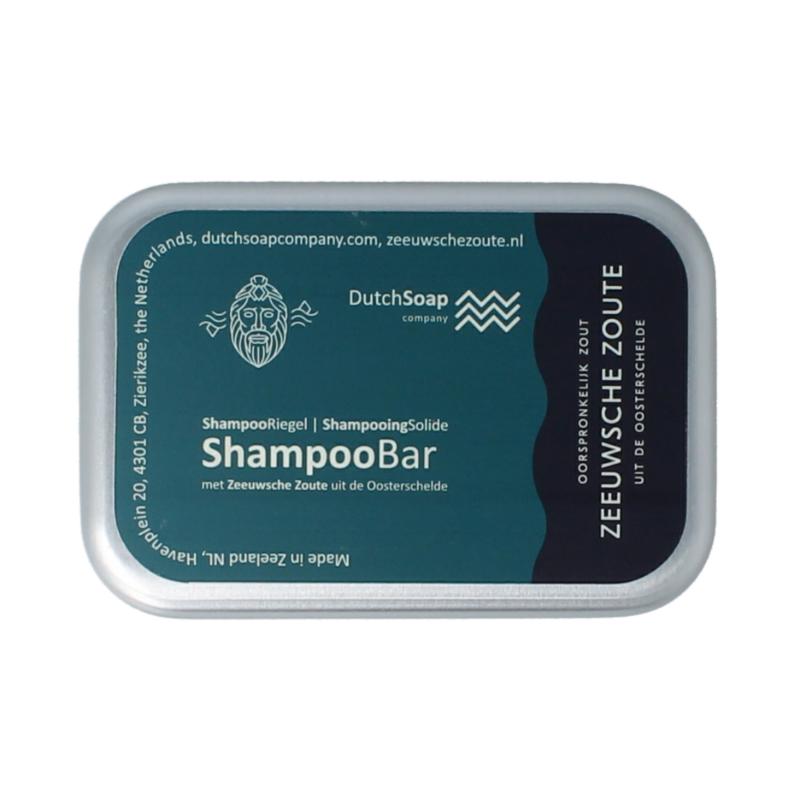Zeeuwsche Zoute Shampoo Bar In Aluminium Travel Case