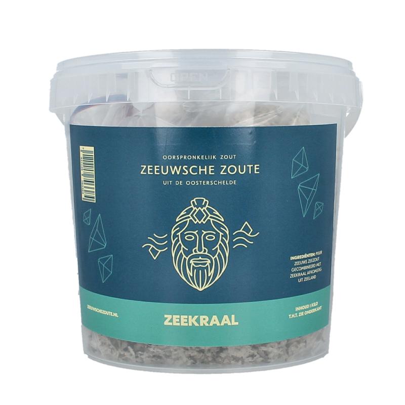 Zeeuwsche Zoute Zout Met Zeekraal In Emmer