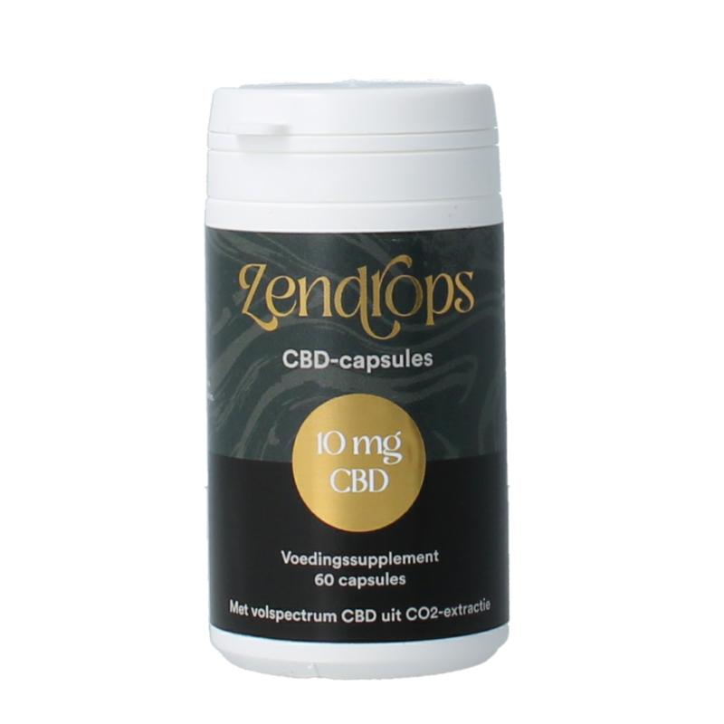 Zendrops Cbd Capsules 10Mg Hennepzaadolie