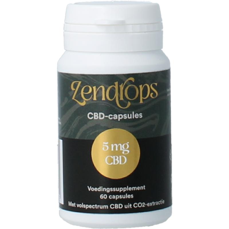 Zendrops Cbd Capsules 5Mg Hennepzaadolie