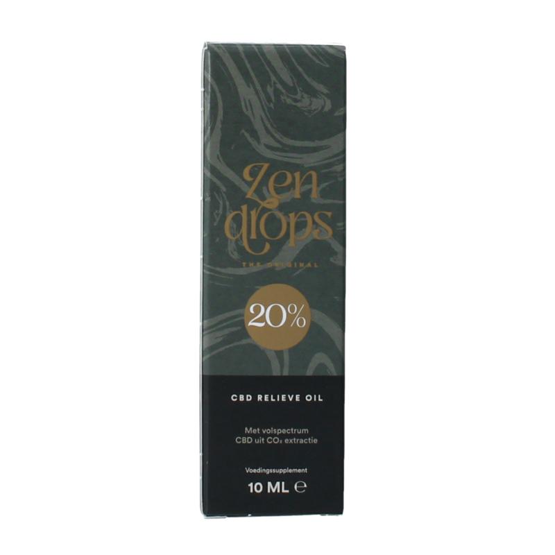 Zendrops Cbd Olie 20% Hennepzaadolie
