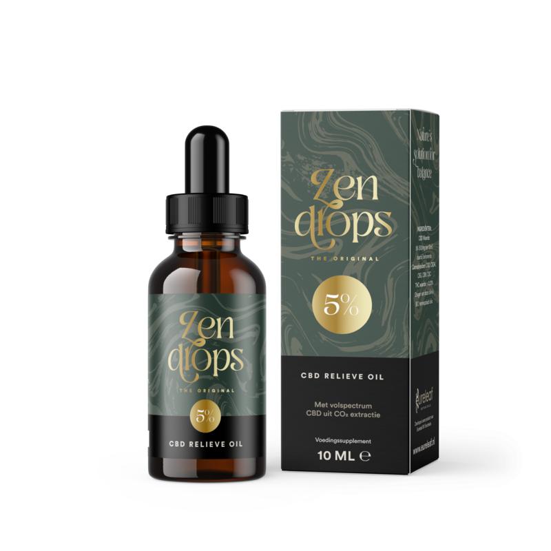 Zendrops Cbd Olie 5% Hennepzaadolie