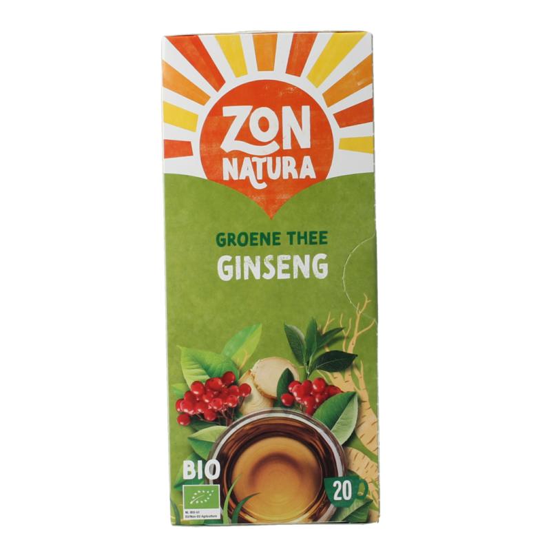 Zonnatura Green Tea Ginseng Bio