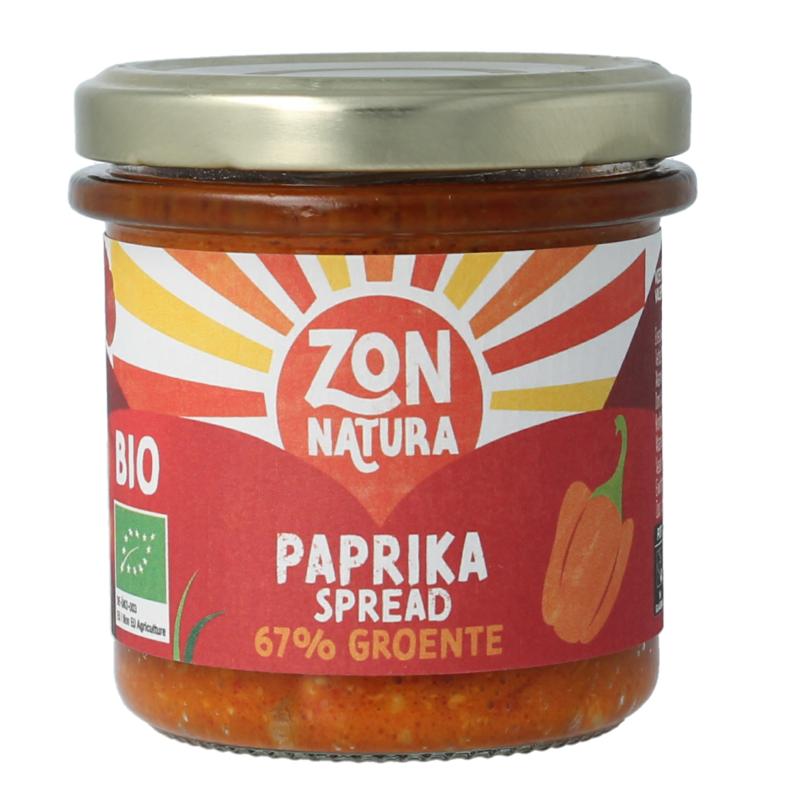 Zonnatura Groentespread Paprika Bio