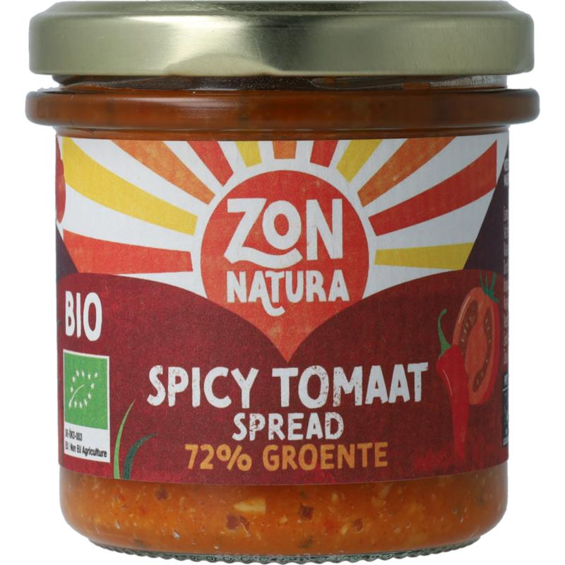Zonnatura Groentespread Spicy Tomato Bio