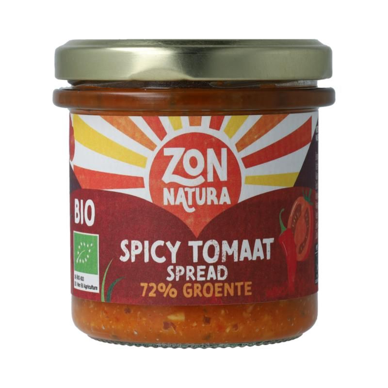 Zonnatura Groentespread Spicy Tomato Bio