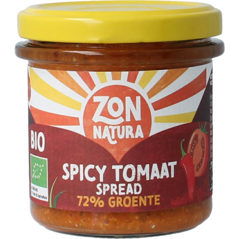 Zonnatura Groentespread Spicy Tomato Bio