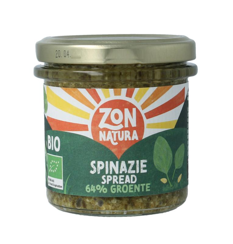Zonnatura Groentespread Spinazie Bio