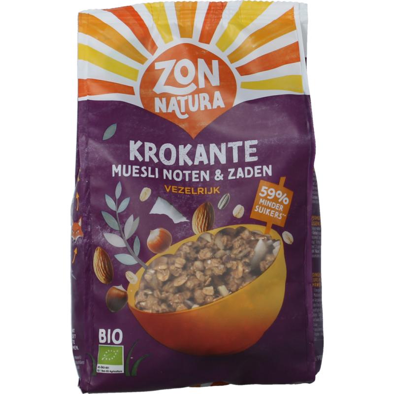 Zonnatura Krokante Muesli Noten En Zaden Bio