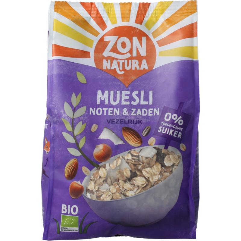 Zonnatura Muesli Noten En Zaden Bio