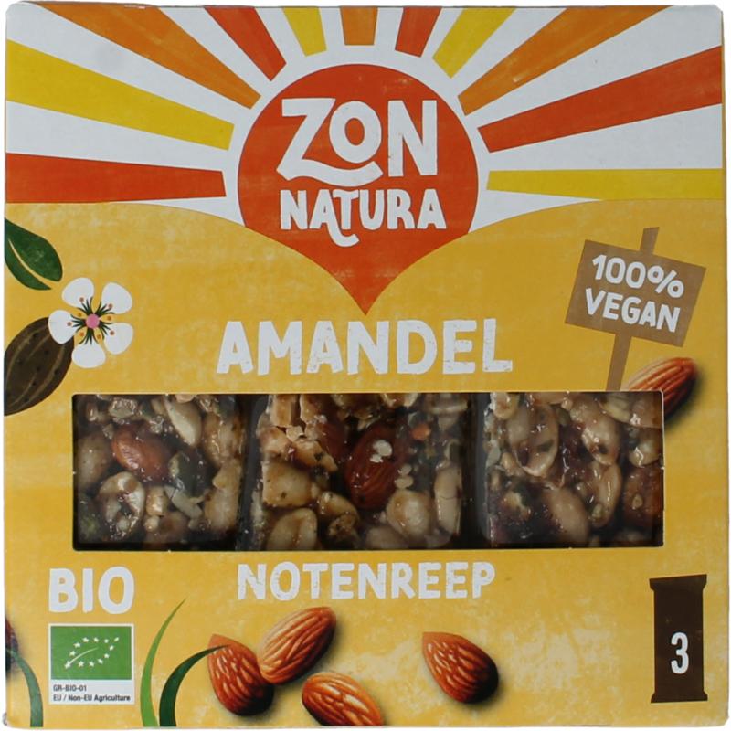Zonnatura Muesli Notenmix Reep Amandel Bio