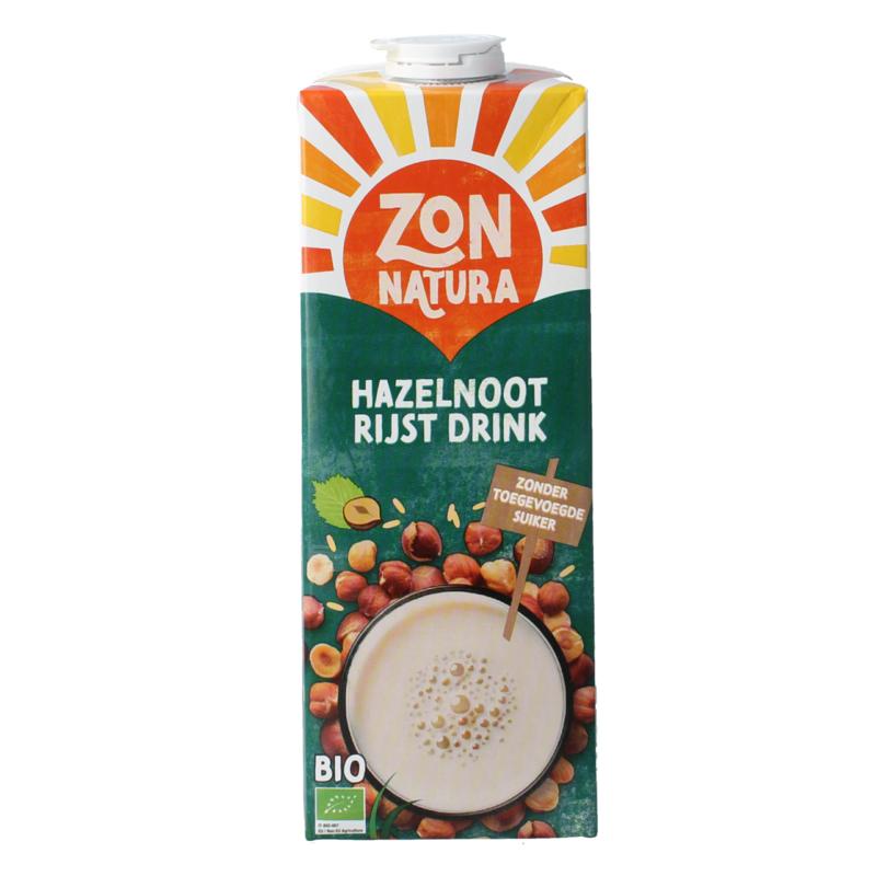 Zonnatura Rijst Hazelnoot Drink Bio