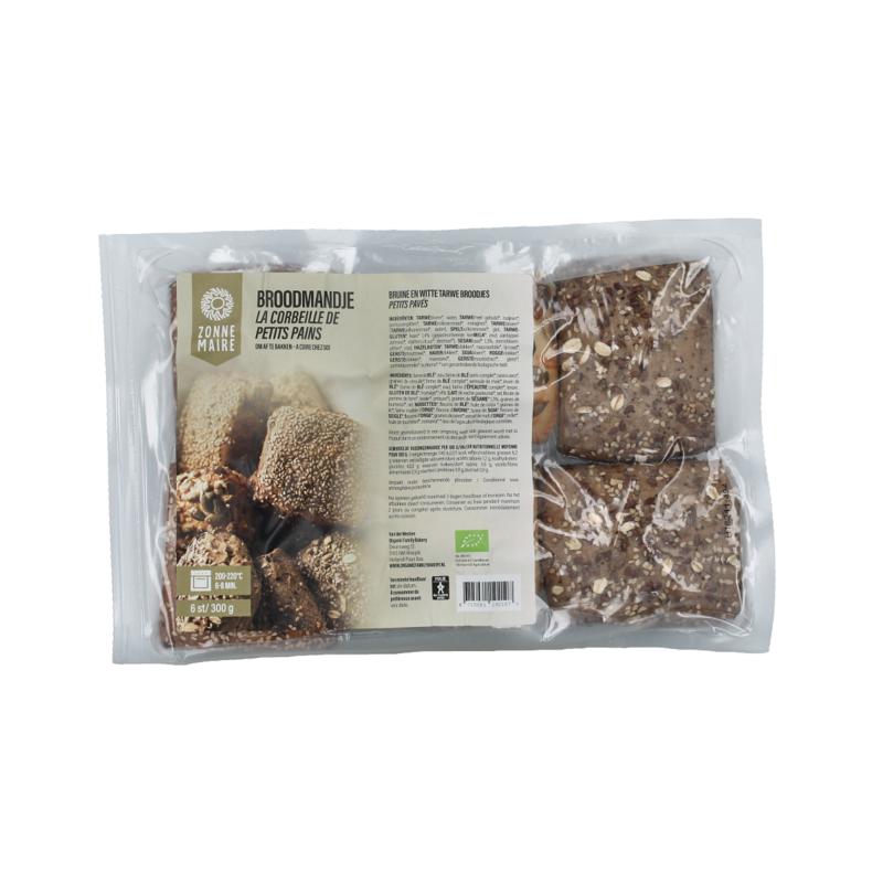 Zonnemaire Broodmandje Afbakbroodjes Zav Bio