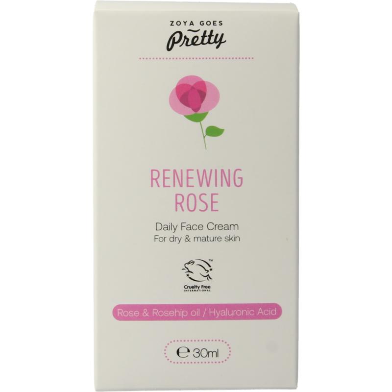 Zoya Goes Pretty Renewing Rose Daily Face Cream
