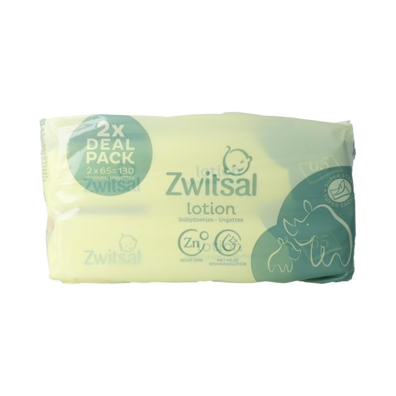 Zwitsal Billendoekjes Met Lotion 65 Stuks