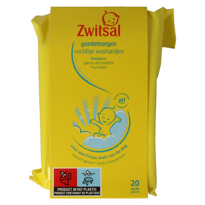 Zwitsal Goedemorgen Vochtige Washandjes