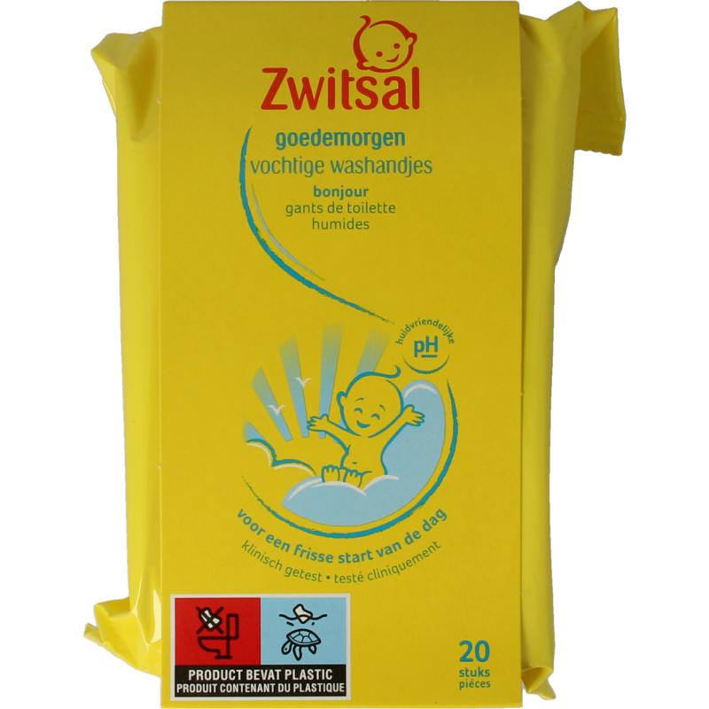 Zwitsal Goedemorgen Vochtige Washandjes